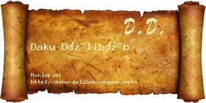 Daku Délibáb névjegykártya